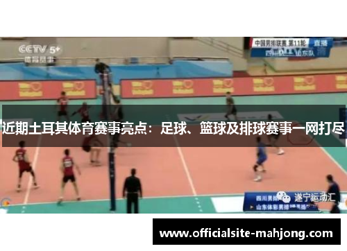 近期土耳其体育赛事亮点：足球、篮球及排球赛事一网打尽